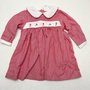 Petit Ami Holiday Smocked Dress